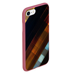 Чехол iPhone 7/8 матовый Суперстайл, цвет: 3D-малиновый — фото 2