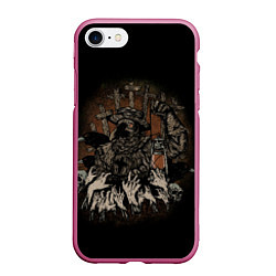 Чехол iPhone 7/8 матовый Doctor Plague Black Death