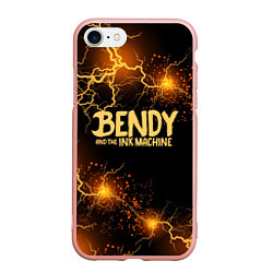 Чехол iPhone 7/8 матовый BENDY LOGO