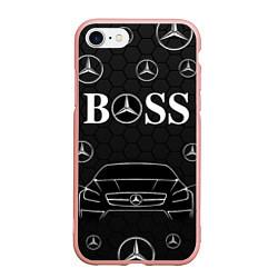 Чехол iPhone 7/8 матовый BOSS MERCEDES-BENZ