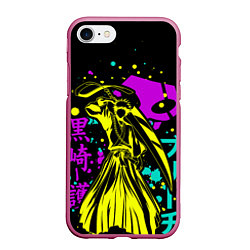 Чехол iPhone 7/8 матовый Neon Ichigo, Bleach, цвет: 3D-малиновый