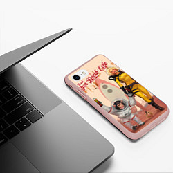 Чехол iPhone 7/8 матовый Follaut forever, цвет: 3D-светло-розовый — фото 2