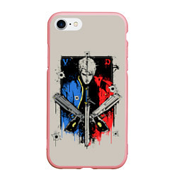 Чехол iPhone 7/8 матовый Братья Спарды, цвет: 3D-баблгам