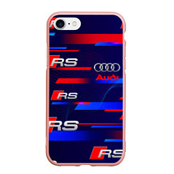 Чехол iPhone 7/8 матовый AUDI RS SPORT АУДИ РС СПОРТ