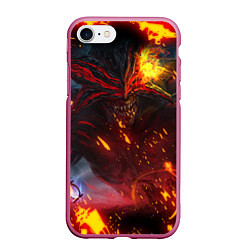 Чехол iPhone 7/8 матовый Path of Exile Fire Demon Z