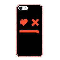 Чехол iPhone 7/8 матовый Smile Love Death and Robots