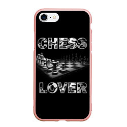 Чехол iPhone 7/8 матовый Chess Lover Любитель шахмат