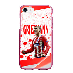 Чехол iPhone 7/8 матовый Антуан Гризманн Antoine Griezmann спина Z