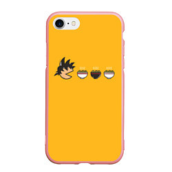 Чехол iPhone 7/8 матовый Son Goku Noodle Eater, цвет: 3D-баблгам