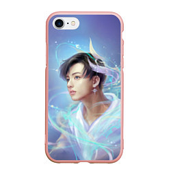 Чехол iPhone 7/8 матовый Jeon BTS