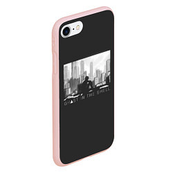 Чехол iPhone 7/8 матовый Kusanagi, цвет: 3D-светло-розовый — фото 2