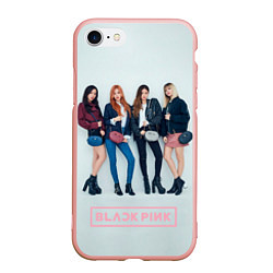 Чехол iPhone 7/8 матовый Blackpink Squad