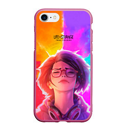 Чехол iPhone 7/8 матовый Life Is StrangeTrue Colors, цвет: 3D-малиновый