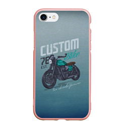 Чехол iPhone 7/8 матовый Custom Bike