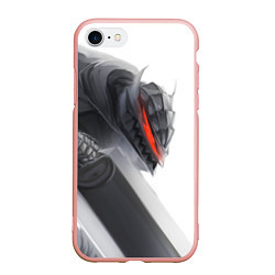 Чехол iPhone 7/8 матовый Anime Berserk, цвет: 3D-светло-розовый