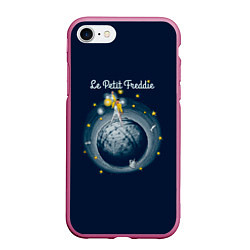 Чехол iPhone 7/8 матовый Le Petit Freddie, цвет: 3D-малиновый