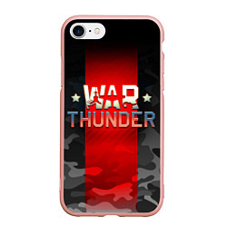 Чехол iPhone 7/8 матовый WAR THUNDER ВАР ТАНДЕР