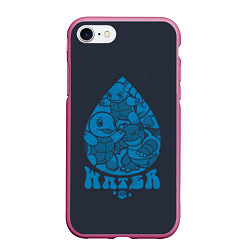 Чехол iPhone 7/8 матовый Водные покемоны