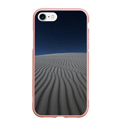 Чехол iPhone 7/8 матовый Пустыня дюна песок ночь