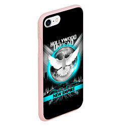 Чехол iPhone 7/8 матовый New Empire, Vol 1 - Hollywood Undead, цвет: 3D-светло-розовый — фото 2