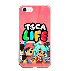 Чехол iPhone 7/8 матовый Toca Life