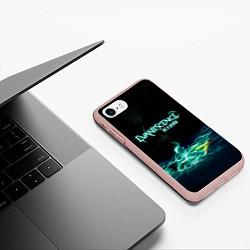 Чехол iPhone 7/8 матовый Evanescence lost in paradise, цвет: 3D-светло-розовый — фото 2