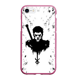 Чехол iPhone 7/8 матовый Берсерк Berserk