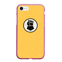 Чехол iPhone 7/8 матовый Имперские кулаки цвет легиона 7, цвет: 3D-малиновый