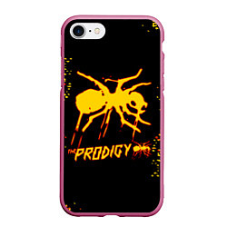 Чехол iPhone 7/8 матовый The Prodigy логотип