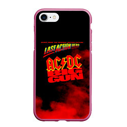 Чехол iPhone 7/8 матовый ACDC - BIG GUN