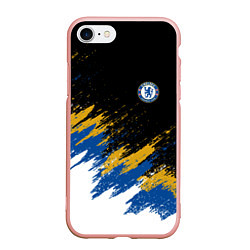 Чехол iPhone 7/8 матовый CHELSEA БРЫЗГИ КРАСОК