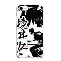 Чехол iPhone 7/8 матовый Ghost of Tsushima - Призрак Цусимы