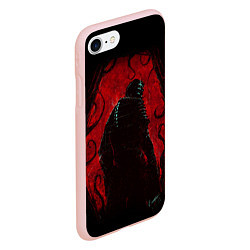Чехол iPhone 7/8 матовый DEAD SPACE АЙЗЕК КЛАРК В БРОНЕ, цвет: 3D-светло-розовый — фото 2