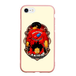 Чехол iPhone 7/8 матовый AKIRA neo tokyo is about to explode, цвет: 3D-светло-розовый