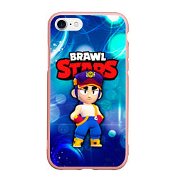 Чехол iPhone 7/8 матовый Fang Фэнг Brawl Stars, цвет: 3D-светло-розовый