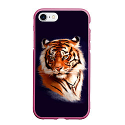 Чехол iPhone 7/8 матовый Грозный Тигр Символ 2022 Года Tiger Beast