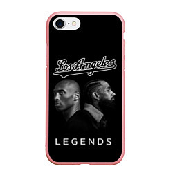 Чехол iPhone 7/8 матовый Los Angeles Legends Легенды Лос-Анджлелеса, цвет: 3D-баблгам
