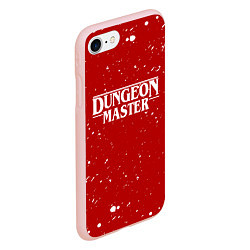 Чехол iPhone 7/8 матовый DUNGEON MASTER BLOOD ГАЧИМУЧИ КРАСНЫЙ, цвет: 3D-светло-розовый — фото 2