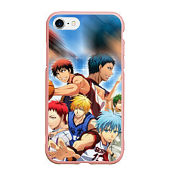 Чехол iPhone 7/8 матовый KUROKO BASKETBALL КОМАНДА