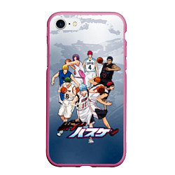 Чехол iPhone 7/8 матовый Kuroko no Basket Баскетбол Куроко