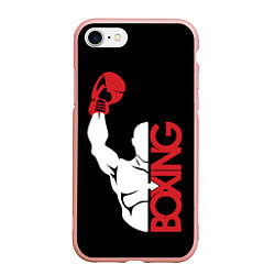 Чехол iPhone 7/8 матовый Бокс Boxing