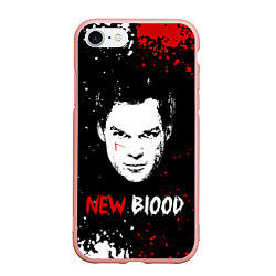 Чехол iPhone 7/8 матовый Декстер Новая Кровь Dexter New Blood