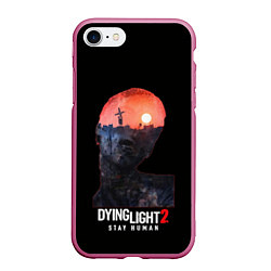 Чехол iPhone 7/8 матовый Dying Light Stay Human