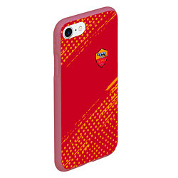 Чехол iPhone 7/8 матовый Roma Рома, цвет: 3D-малиновый — фото 2