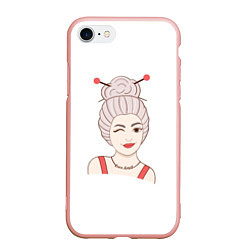 Чехол iPhone 7/8 матовый LoveKnit