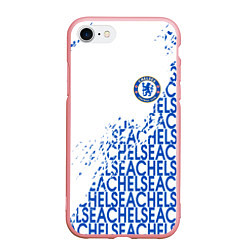 Чехол iPhone 7/8 матовый Chelsea fc, цвет: 3D-баблгам