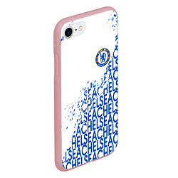 Чехол iPhone 7/8 матовый Chelsea fc, цвет: 3D-баблгам — фото 2