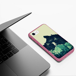 Чехол iPhone 7/8 матовый Uncharted 4th A Thiefs End, цвет: 3D-малиновый — фото 2