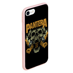 Чехол iPhone 7/8 матовый PANTERA Mouth For War, цвет: 3D-светло-розовый — фото 2