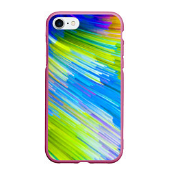 Чехол iPhone 7/8 матовый Color vanguard pattern Raster